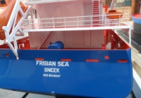 custom made model of 118m General Cargo vessel